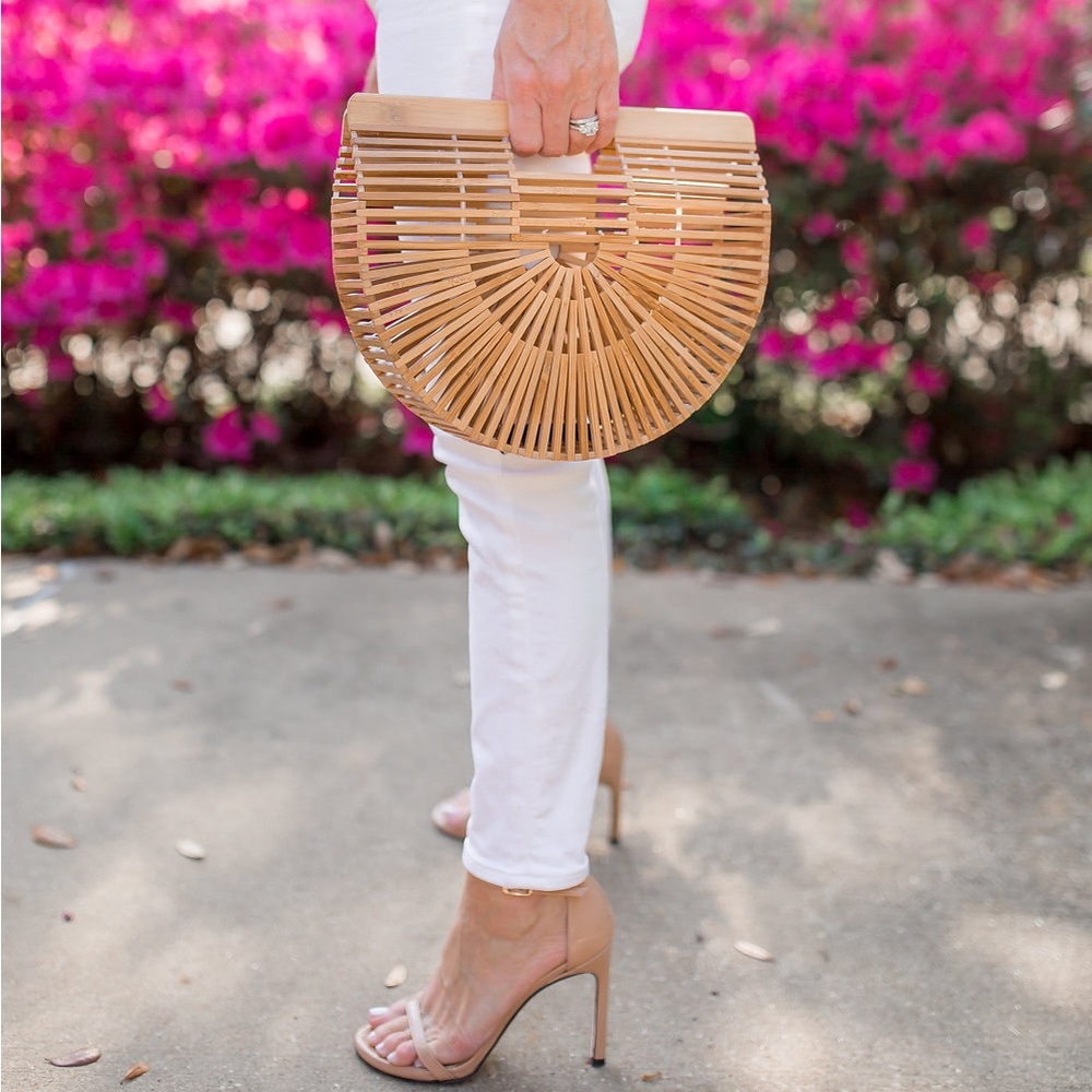 Bamboo Ark Bag Purse- Beach Summer Vacation